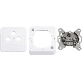 Logilink CA1003 Antennendose Aufputz Durchgangsdose