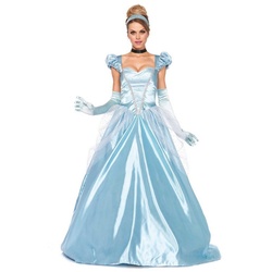 Leg Avenue Kostüm Klassische Cinderella, Hochwertiges Kostüm für märchenhafte Auftritte blau L