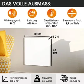 Brast Hybrid Infrarotheizung ISP-HB 450