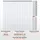 Vevor Streifenvorhang 243 x 182 cm Transparent