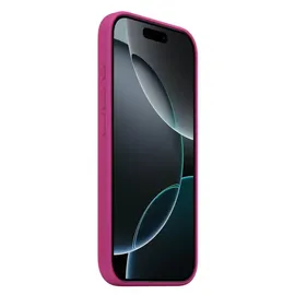 Apple iPhone 16 Pro Silikon Case mit MagSafe fuchsia