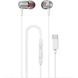 DUDAO X1Prot In-Ear Wired USB-C Headphones 1.2m - weiß Einheitsfarbe NO SIZE