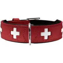 Hunter Swiss Hundehalsband rot/schwarz 47-54 cm