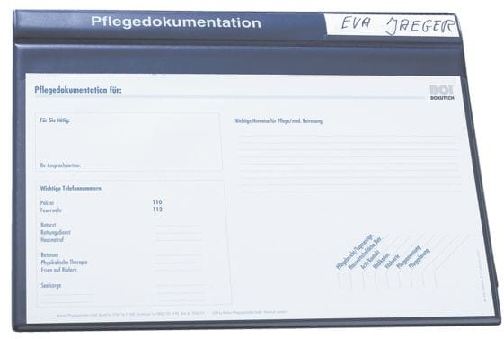 Patienten-Dokumentationsmappe »system-line« blau, BOI