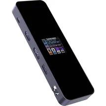 DockCase USB-C® Dockingstation Universal integriertes Display, inkl. Ladefunktion, USB-C® Power Del