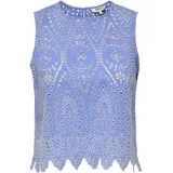 Only Spitzentop ONLTULUM Blau 40