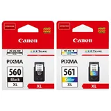 Original Canon 3712C001 / PG560 XL + CL561 XL Druckkopfpatrone Multipack