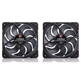 Noctua NF-A12x25 G2 PWM SX2-PP chromax.black 120 mm PWM Gehäuselüfter 2er-Pack