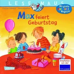 CARLSEN 108675 LESEMAUS 21: Max feiert Geburtstag