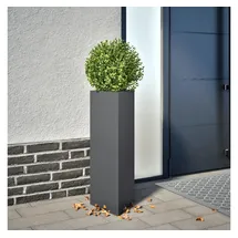 vidaXL Pflanzkübel 30 x 26 x 75 cm Anthrazit