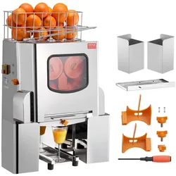 VEVOR Kommerzielle Orangenpresse, 120 W, Edelstahl-Quetschpresse