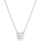 Swarovski Stilla Anhänger Kette mit Swarovski Kristallen Silber