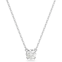 Swarovski Stilla Anhänger Kette mit Swarovski Kristallen Silber