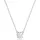 Swarovski Stilla Anhänger Kette mit Swarovski Kristallen Silber