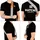 Matchu Sports Verstellbare Schulterbandage Armschlinge 1 St Grau