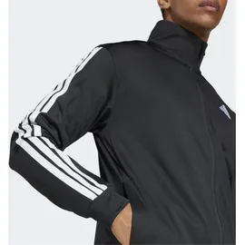 adidas 3 Stripes Tricot Regular, Trainingsjacke - Schwarz - M
