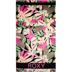 ROXY COLD WATER PRINTED Handtuch 2024 anthracite palm song