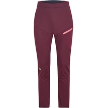 Ziener Damen NABELLE Softshell-Hose, Langlauf | Winddichte Vorderseite, elastische Rückseite, Velvet red, 44