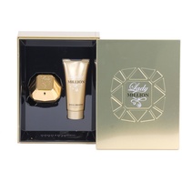 Paco Rabanne Lady Million 80 ml EDP Spray / 100 ml Sensual Body Lotion (Rectangular Case), 1er Pack (1 x 180 ml)