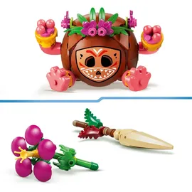 LEGO | Disney Vaiana Kakamora - Spielzeug inkl. 2 Blumentopf Figuren mit künstlichen Blumen als Zimmerdeko - Geschenk für Mädchen ab 9 Jahren und Filmfans - 43293