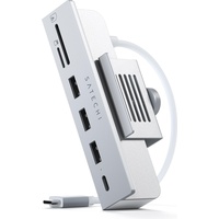 Satechi Aluminum USB-C Clamp Hub for 24 iMac silver