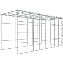 Gabiona Gabione-Anbaukorb Typ 4 40 x 80 x 30 cm Maschenw 10 x 10 cm