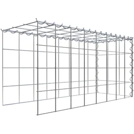 Gabiona Gabione-Anbaukorb Typ 4 40 x 80 x 30 cm Maschenw 10 x 10 cm