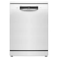 Bosch Serie 6 SMS6ZCW10E, Freistehend, Standardgröße (60 cm), Weiß, Schwarz, Tasten, 1,75 m