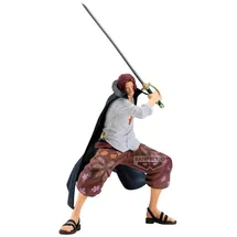BANPRESTO One Piece Shanks Grandista Figur 22 cm, Mehrfarbig