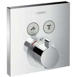 Thermostat Unterputz ShowerSelect Fertigset 2 Verbraucher chrom