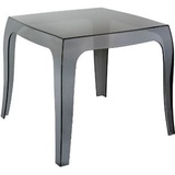 CLP Queen Beistelltisch 51 x 51 cm schwarz