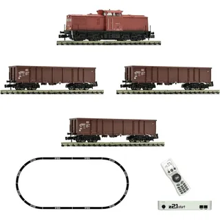 Fleischmann 5170005 N z21 start DigitalSet Diesellok BR 204 mit Güterzug der DB AG