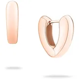 Echtzeit Creolen The Modern Basic gold Edelstahl onesize