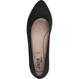 Jana Ballerina 8-22174-42 schwarz, H-Weite - 39 EU