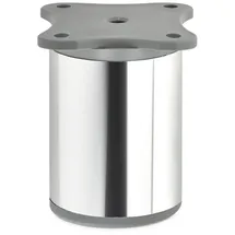 SOTech So-tech Möbelfuß DAP II 40 mm Höhe 60 mm Chrom Poliert Höhenverstellbar