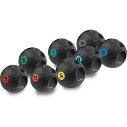 Medizinball 3kg - 8kg - Medizinball mit Griff - 5 kg - gelb GELB 5kg