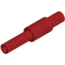 HIRSCHMANN TEST & MEASUREMENT KUN S Sicherheits-Lamellenbuchse Buchse, gerade Stift-Ø: 4mm Rot 1St.