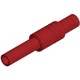 HIRSCHMANN TEST & MEASUREMENT KUN S Sicherheits-Lamellenbuchse Buchse, gerade Stift-Ø: 4mm Rot 1St.