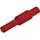 HIRSCHMANN TEST & MEASUREMENT KUN S Sicherheits-Lamellenbuchse Buchse, gerade Stift-Ø: 4mm Rot 1St.