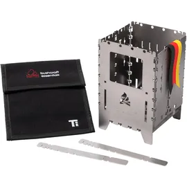 Bushcraft Essentials Trockenbrennstoffkocher Bushbox XL Titan