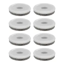 QuickClick Wagner QuickClick® Filzgleiter Möbelgleiter Stuhlgleiter Ersatz - 8er-Set Ersatzgleiter austauschbar ersetzbar - Wollfilz Ultrasoft - Durchmesser Ø 40 mm - für Basis Ø 40 mm - Made in DE - 15833400