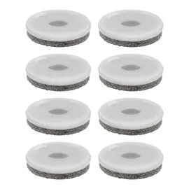 QuickClick Wagner QuickClick® Filzgleiter Möbelgleiter Stuhlgleiter Ersatz - 8er-Set Ersatzgleiter austauschbar ersetzbar - Wollfilz Ultrasoft - Durchmesser Ø 40 mm - für Basis Ø 40 mm - Made in DE - 15833400