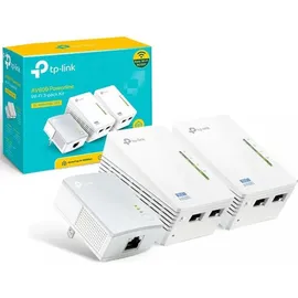 TP-Link AV500 WLAN Powerline Extender TL-WPA4220T Network Kit 500 Mbps 3 Adapter