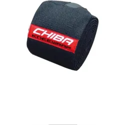 CHIBA Kniebandage Black Line - stabilisiert deine Kniegelenke SCHWARZ 0.1 kg