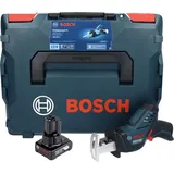 Bosch GSA 12V-14 Professional Akku Säbelsäge 12 V + 1x Akku 6,0 Ah + L-Boxx - ohne Ladegerät