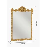 XL Antik Spiegel Gold Standspiegel Barockspiegel Ganzkörperspiegel 155x112cm