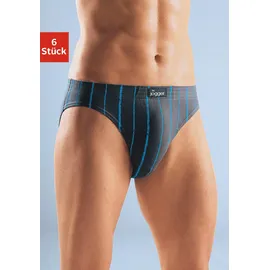 LE JOGGER LE JOGGER, Slip in grau-rot, grau-blau, grau-gelb, | Gr. 8