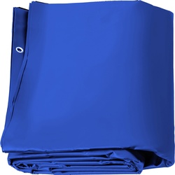 VEVOR Pool Abdeckplane Rechteckig 4 x 8 m Schwimmbadabdeckung Blau PVC-Material Poolabdeckung wasserdicht Poolüberdachung Winterabdeckplane Rechteck Poolplane Schmutzabweisende Abdeckplane für Pool