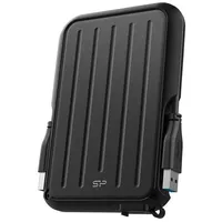 Silicon Power A66 2 TB), Externe Festplatte, Schwarz