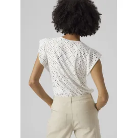 Vero Moda Vmtassa Sl Frill Noos Top Weiß M